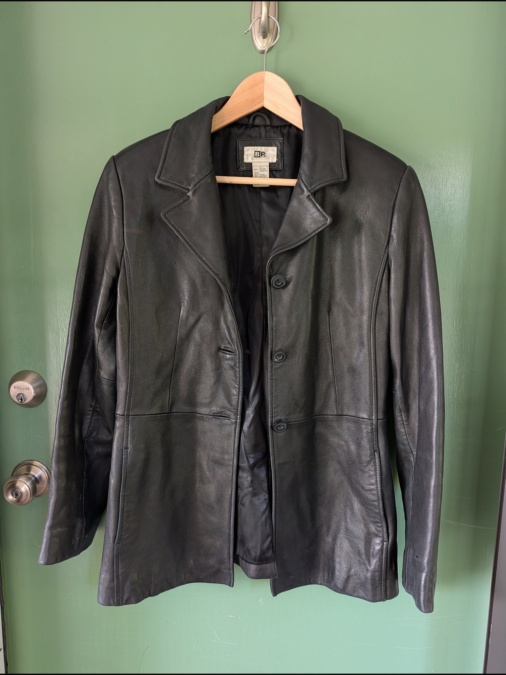 BP. Y2K Leather Jacket